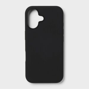 iPhone 16 Silicone Case for Mag Safe- Black by Heyday *BRAND NEW*